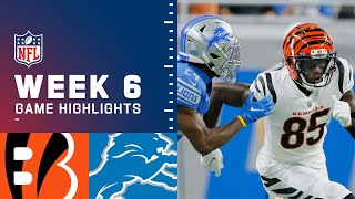 Bengals vs Lions Week 6 Highlights  NFL 2021 [upl. by Frech]