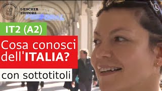 Italiano per stranieri  Cosa conosci dellItalia A2 con sottotitoli [upl. by Yetnruoc919]