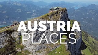 10 Best Places to Visit in Austria  Travel Video [upl. by Nwahsiek]