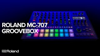 Roland MC707 GROOVEBOX for Live Electronic Music Producers and Production [upl. by Aniz113]