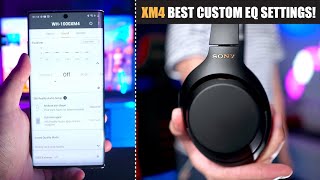 Make Sony WH1000XM4 Sound BETTER Best Custom EQ Settings [upl. by Darum]