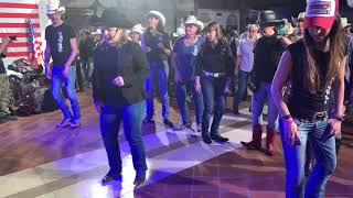 COWBOY Line Dance  Dance amp Teach [upl. by Furnary555]