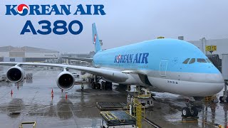 🇺🇸 Los Angeles LAX to Seoul ICN 🇰🇷 Korean Air Airbus A380  FULL FLIGHT REPORT Polar route [upl. by Ebenezer60]