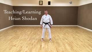 Learning Heian Shodan [upl. by Eerazed]