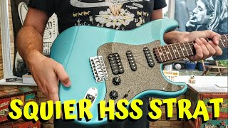 Squier By Fender Affinity Stratocaster HSS Review Demo [upl. by Fu]