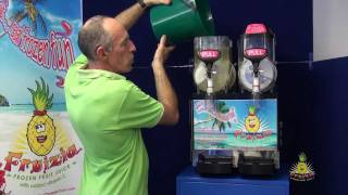 47 Slush Machine training Video  Cleaning [upl. by Tenay935]