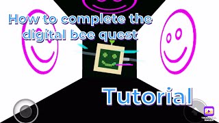 how to do the digital bee quest complete tutorial Bee Swarm simulator [upl. by Oiram]