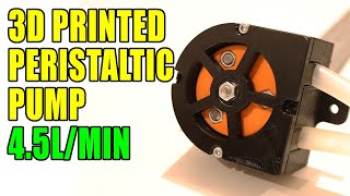 3d Printing PERISTALTIC PUMP BUILD Part12 [upl. by Maggie520]