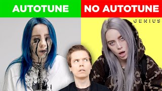 Comparing Singers With amp Without Autotune Billie Eilish Charlie Puth amp MORE [upl. by Gerius]