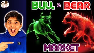 What are a Bull amp Bear Market A Simple Explanation for Kids and Beginners [upl. by Wein]