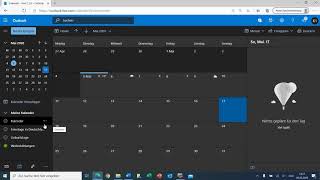06 Microsoft 365 Office 365 Outlook Kalender hinzufügen Kalender teilen [upl. by Garold]