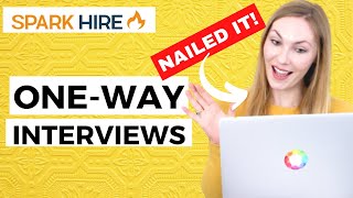 5 Ways to STAND OUT in a One Way Interview  Spark Hire Interview [upl. by Litnahc]