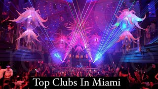 TOP 15 Nightclubs amp Lounges in MIAMI SOUTH BEACH [upl. by Biles]