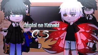 lookism react to daniel as kaneki [upl. by Ceporah]