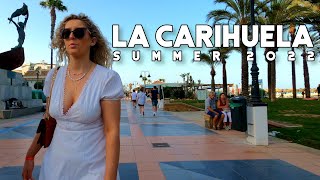 La Carihuela Torremolinos Spain Wonderful Day Summer 2022 July Update Costa del Sol  Málaga 4K [upl. by Madi]