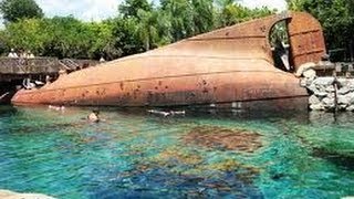 Shark Reef at Typhoon Lagoon Walt Disney World  HDThrillSeeker [upl. by Yde]