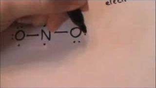 Lewis Structure 6 Nitrite ion [upl. by Pudendas]