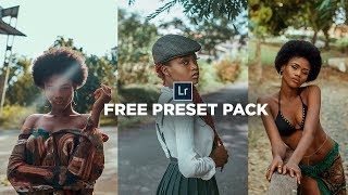 Free Lightroom Presets Pack 2022  5 Presets in 5 Minutes [upl. by Chladek]