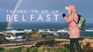 Walking in BELFAST  Northern Ireland UK  4K 60fps UHD [upl. by Rodnas]