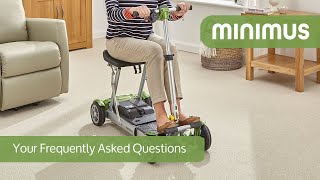 Minimus Folding Mobility Scooter  Your FAQ [upl. by Dahsraf229]