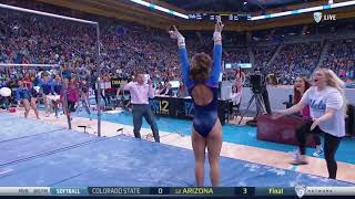 Katelyn Ohashi UCLA 2018 Bars vs Utah 99 [upl. by Chrysler652]