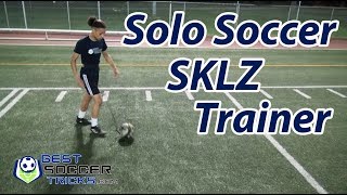 Solo Training with SKLZ Star Kick Soccer Trainer [upl. by Naima]