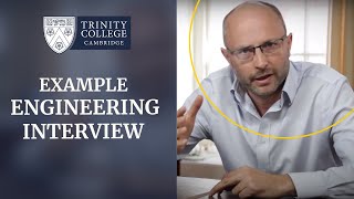 Example Cambridge Engineering Interview [upl. by Hauge]