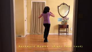 Mambo Steps – How To Do Mambo Steps – Line Dance [upl. by Easter]