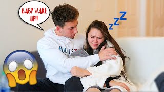 NIGHTMARE PRANK ON BOYFRIEND CUTE REACTION  Montana amp Ryan [upl. by Elleiand]