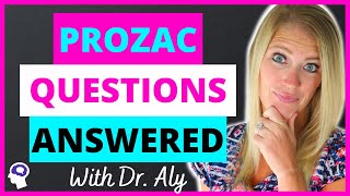 PSYCHIATRIST Answers 5 s About Prozac Fluoxetine  Dr Aly [upl. by Cherilyn]