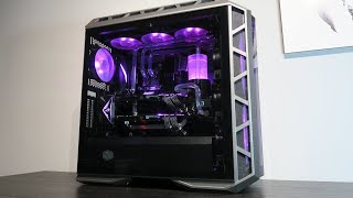 Timelapse Build  Cooler Master MasterCase H500P [upl. by Ssepmet]