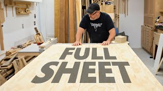 Table Saw Basics  How to Cut Large Pieces [upl. by Plante]