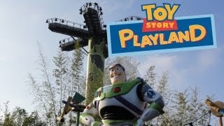 Toy Story Playland Complete Tour at Disneyland Paris [upl. by Enyamrahc]