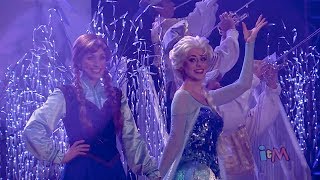 Frozen fireworks at Walt Disney World with Anna Elsa Kristoff Olaf in Summer Fun event [upl. by Whitman452]