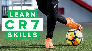 Learn More CR7 football skills  How to dribble like CR7 PT 2 [upl. by Lledyl289]