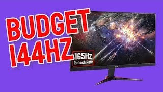 Acer Nitro VGO 144hz Gaming Monitor review  Full unboxing and review [upl. by Honniball]