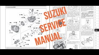 Suzuki SX4 SCROSS service manual [upl. by Flita]