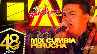 Mix Cumbia Perucha  Caribeños quot48 Añosquot Vol 2 En Vivo [upl. by Maudie839]