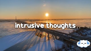 Natalie Jane  Intrusive Thoughts Clean  Lyrics [upl. by Rosemaria]