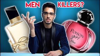 25 MEN KILLER perfumes in 90 SECONDS 💦 [upl. by Anahsal236]