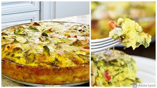 Crustless Spinach Quiche [upl. by Marylou100]