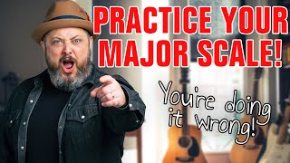 How To MASTER the Major Scale [upl. by Manvell29]