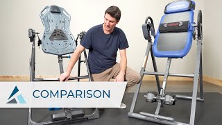 Inversion Table Comparison Teeter and Innova [upl. by Nemzaj498]