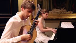 Franz Schubert  Sonata Arpeggione  Duo Adentro [upl. by Ardnaiek473]