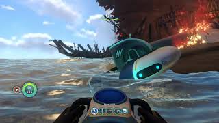 Subnautica  How to get your Seamoth unstuck [upl. by Tufts]