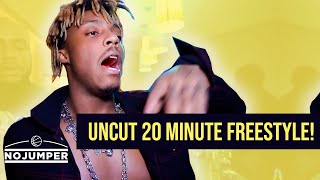 Juice Wrld Insane 21 Minute Freestyle [upl. by Neztnaj]