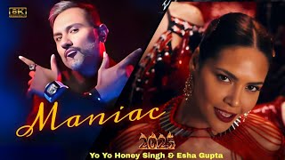 MANIAC  Bonus Track  fromquot Glory  I AM A MANIAC  HONEY SINGH NEW SONG​ esha HydraMusicSong [upl. by Ylak]