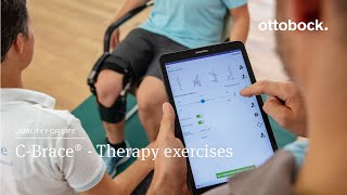 CBrace® Leg Orthosis Therapy exercises 116  Introduction│ Ottobock [upl. by Aerdnas798]