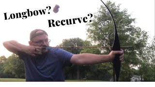 Longbow Vs Recurve Part 1 Differences Pros and Cons [upl. by Fleeta]