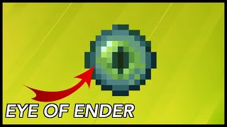 How To Use The Eye Of Ender In Minecraft [upl. by Atiuqet]